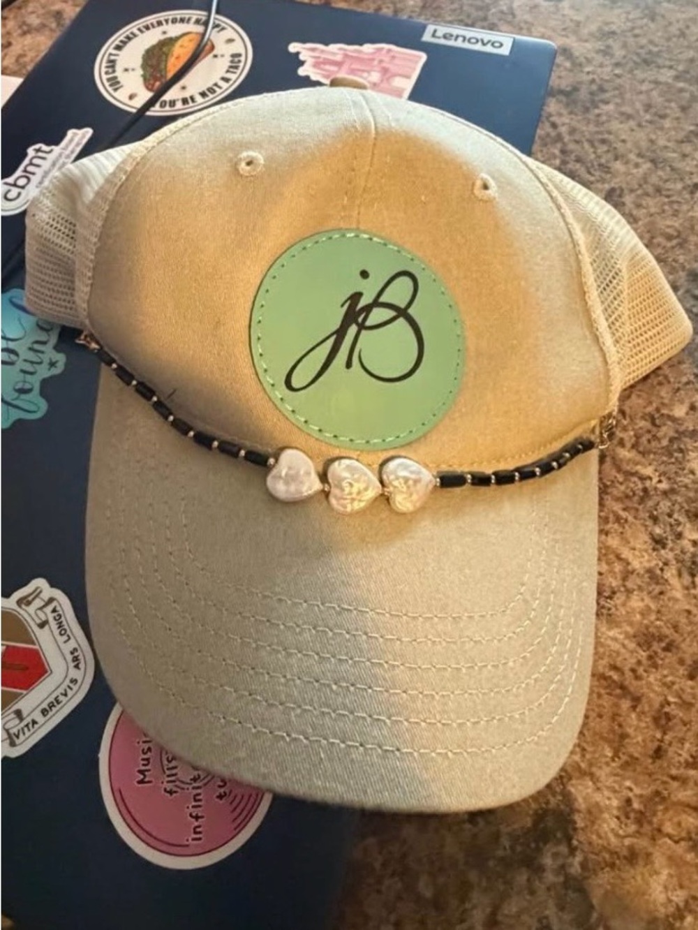 Jbloom Hat with 2 hat chains
